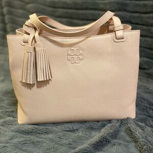 Tory Burch Thea Center Zip Tote, Sweet Melon, Brand New